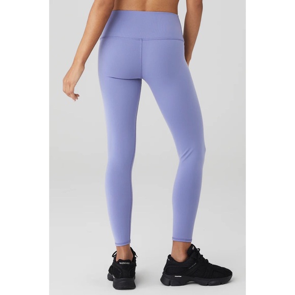 Alo Yoga 7/8 High-Waist Airbrush Legging Infinity Blue S - Picture 3 of 11